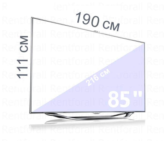 Аренда ЖК панели LG 86 дюймов